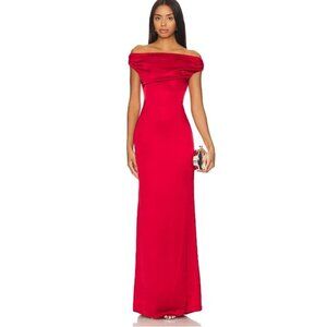 Lovers & Friends Mariam Gown Size M Red NEW with flaws